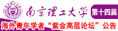 狠狠操她南京理工大学第十四届海外青年学者紫金论坛诚邀海内外英才！